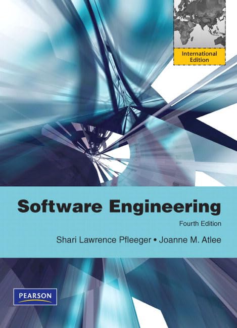 Software Engineering: Theory and Practice: International Edition
