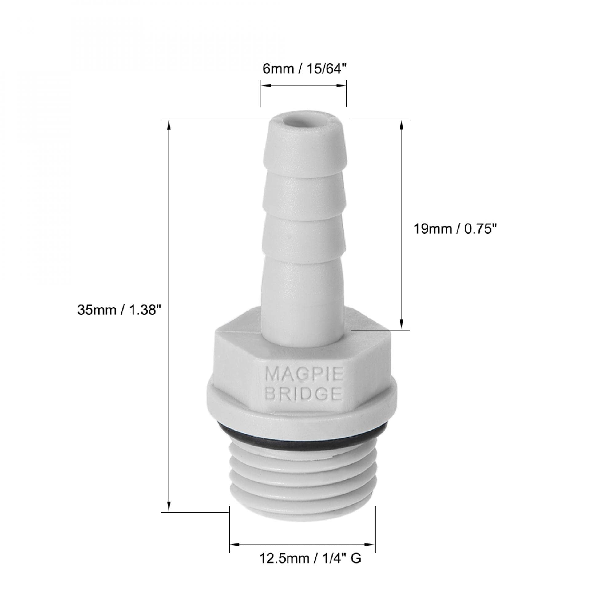 2 pezzi, raccordo per raccordi dell'acqua, raccordo per tubo in PVC, adattatore per tubo flessibile, 50 mm x 40 mm, grigio, raccordo di riduzione