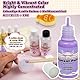 Silikon Pigment Paste 8 Farben für Taba Squishy Bastelset Abformung Neonfarben