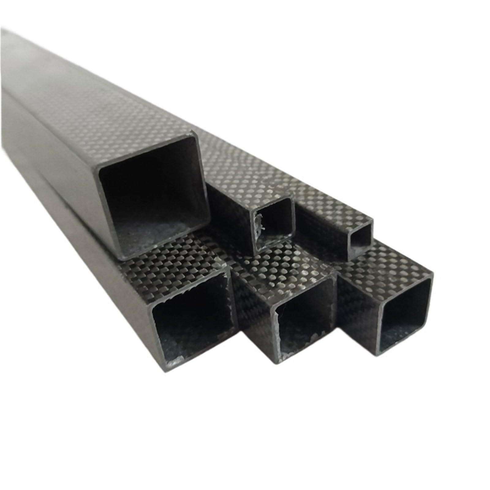 Tubo Fibra Di Carbonio 10x8x1000mm - Carbonio Opaco Per Settore Automotive E Modellismo