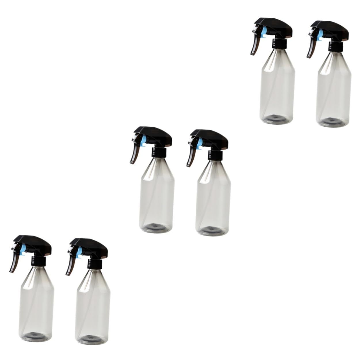 Healeved 3 Sätze Sprühflasche Wassersprüher Friseur-sprayer Wasserspray Nachfüllbare Flaschen Sprühwasserflasche Für Haare Zerstäuber Für Wasserflaschen Black Zufällige Farbe 2 Stücke * 3