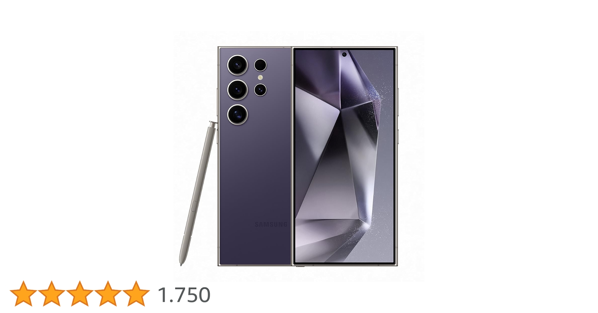 Smartphone Samsung Galaxy S24 Ultra, Galaxy AI, Selfie de 12MP