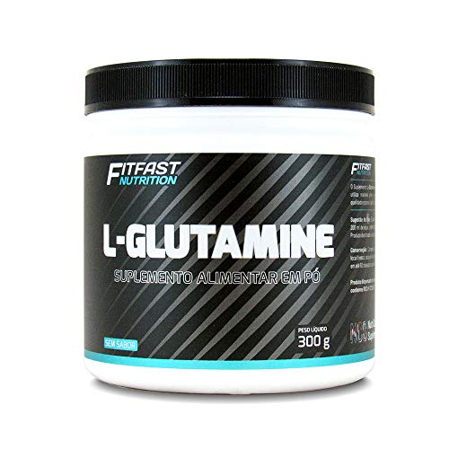 L - Glutamine - 300g Sem Sabor - Fitfast Nutrition, Fitfast Nutrition