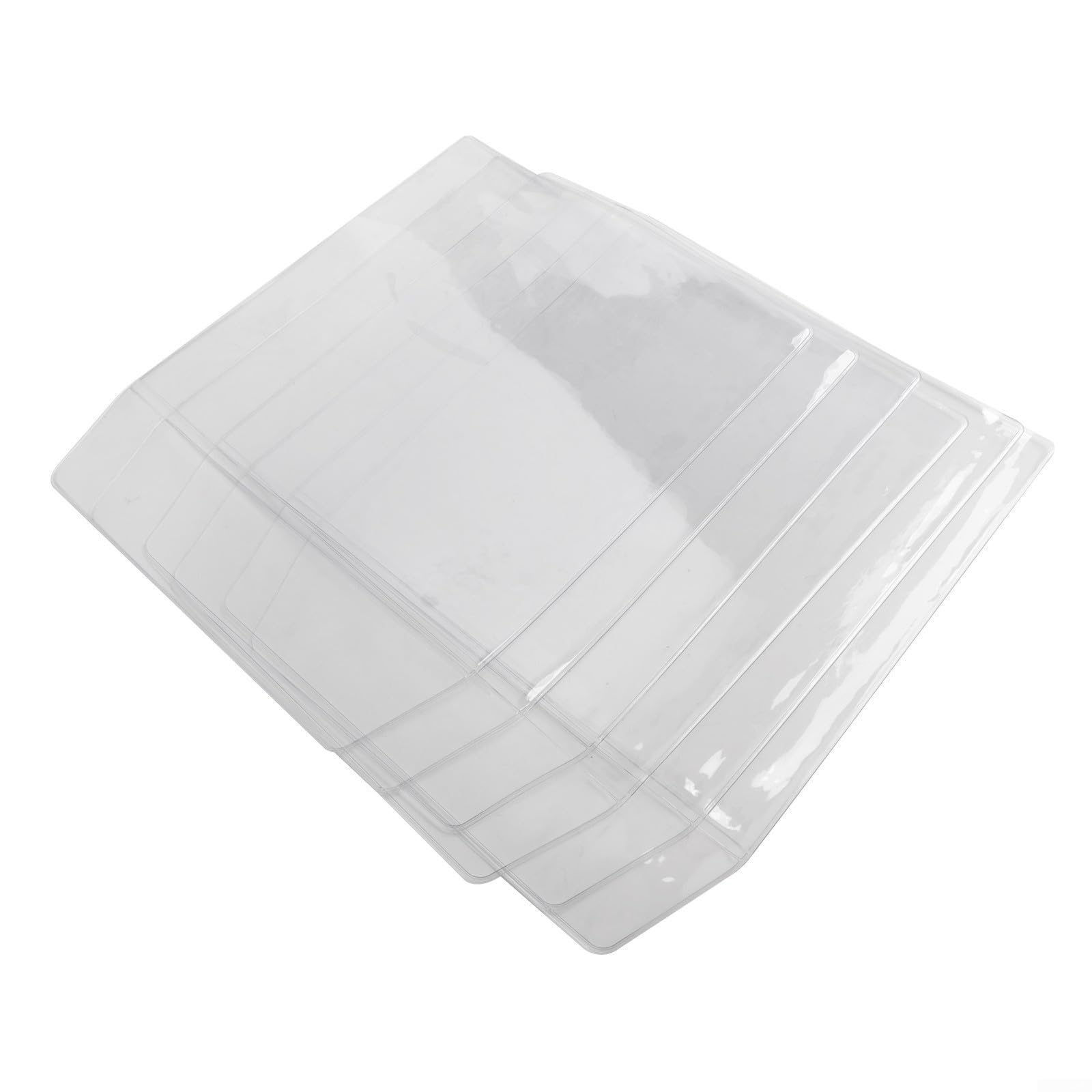 Custodia protettiva per dischi in vinile da 30,5 cm, 25,4 cm, 17,8 cm, in PVC trasparente, per proteggere album LP da polvere, graffi e usura (17,8 cm)