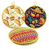 Borsa termica Tortillas – Contenitore isotermico 30 cm resistente, onde facili da usare, ideale per buffet cucina pizza ristorante casa servizio conservare frittelle tortillas calde rapide prat