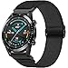 Produktbild Hatolove Kompatible mit Huawei Watch GT2 Armband 46mm, 22mm Verstellbar Nylon Armband für Huawei Watch GT, GT Active, GT 2, GT2 Pro, GT 2e, GT 3, GT 3 Pro 46mm, Huawei Watch 3, Watch 3 Pro