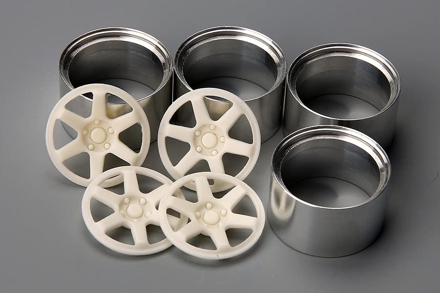 とこちゃんマン出品。ホイール2本　① Amazon | ホビーデザイン HD03-0525 1/24 18インチ レイズ TE37V