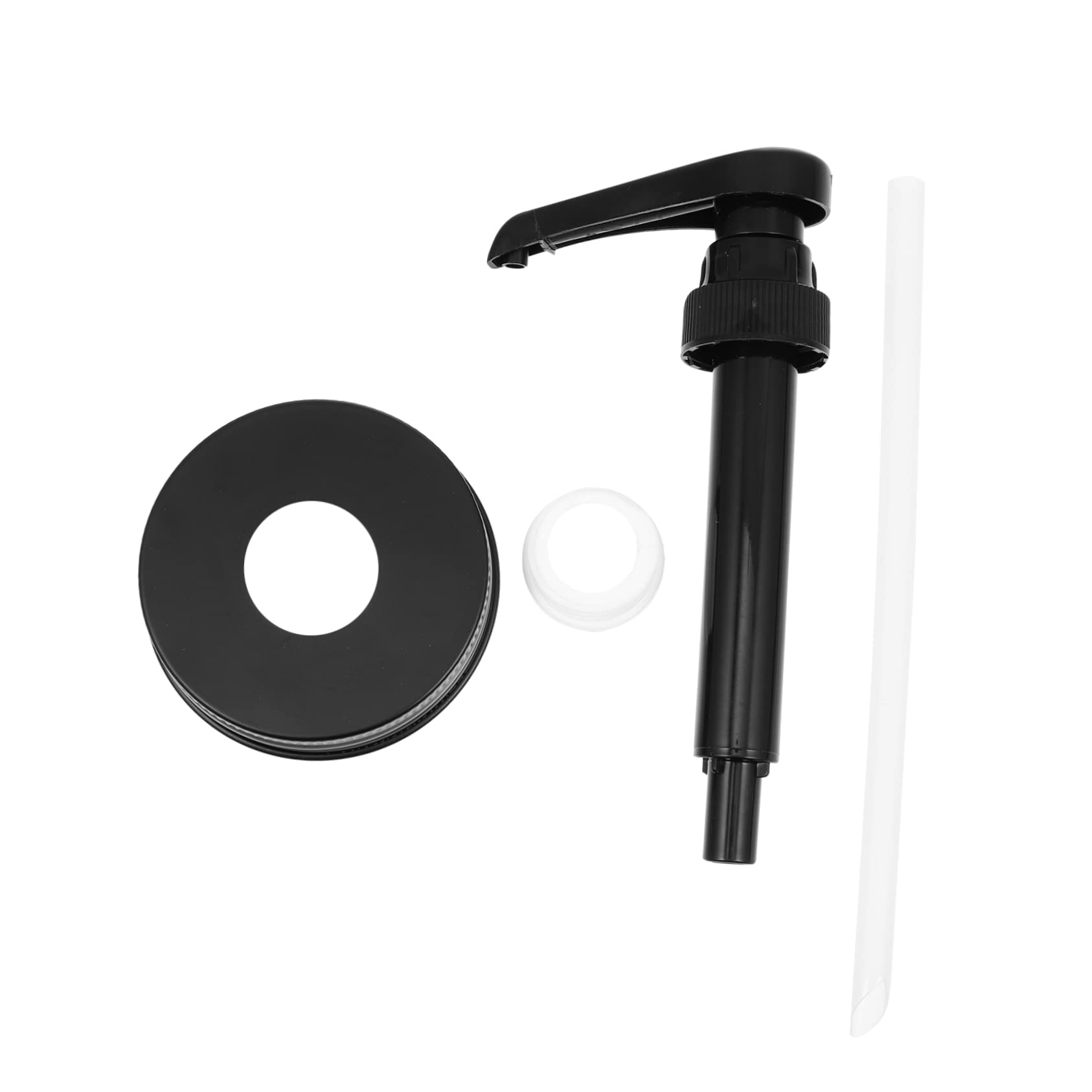 PRETYZOOM Press Syrup Dispenser Honey Pump Quantitative Pump Head for Home Kitchen Use