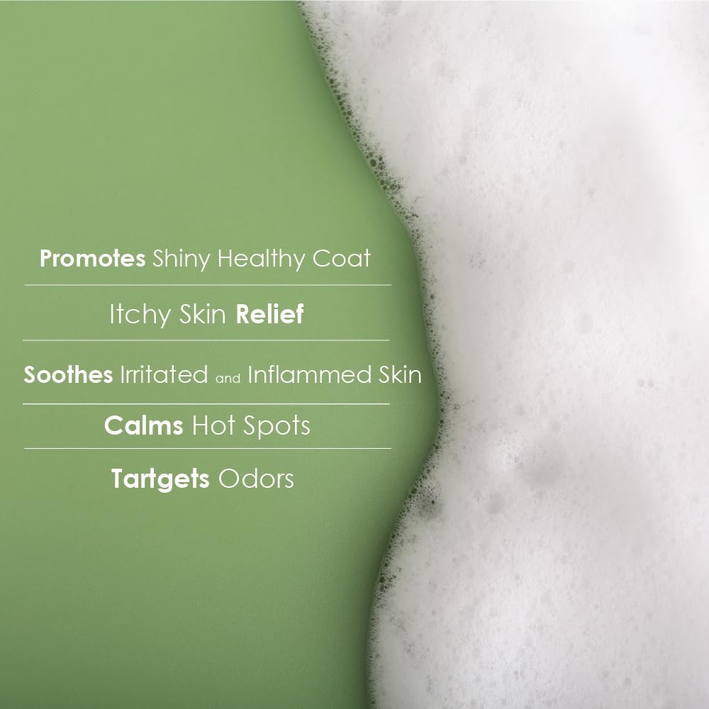 EfaLyt Pet Shampoo and Cream Rinse Set, Hypoallergenic Formula with Essential Fatty Acids, Natural Moisturizing for Pets, 12 fl oz (Hypoallergenic Shampoo)