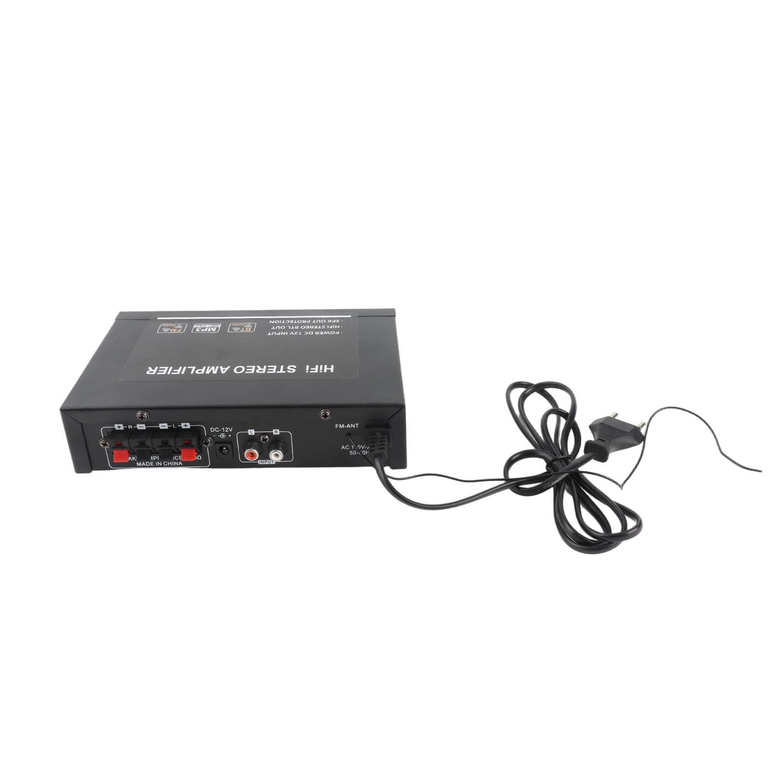 Amplificateur de Puissance Mini Bluetooth Intelligent Digital avec Télécommande Prise UE 220V