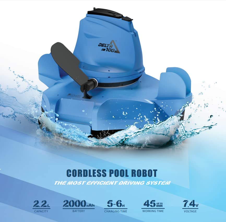 Kokido Delta 100 Rechargeable Robotic Pool Cleaner