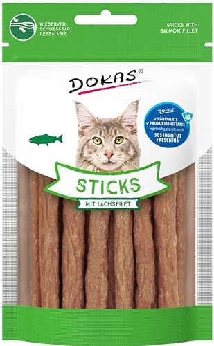 Dokas Cat Sticks mit Lachsfilet 30g
