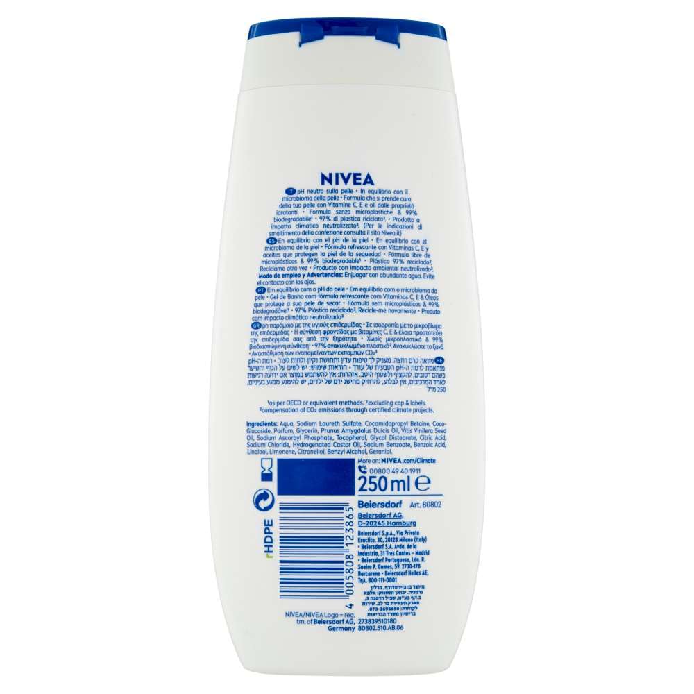 6 X Nivea SHOWER CREAM SOFT BATH FOAM OFFER IN STOCK, White, 200 Milliliters - Image 2