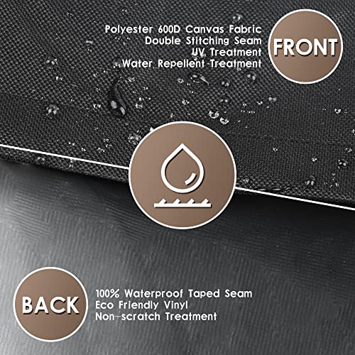 Bonhams Square Hot Tub Cover,Waterproof 600D Polyester Oxford Fabric SPA Cover Heavy Duty Weather-Resistant Outdoor SPA… - Image 5