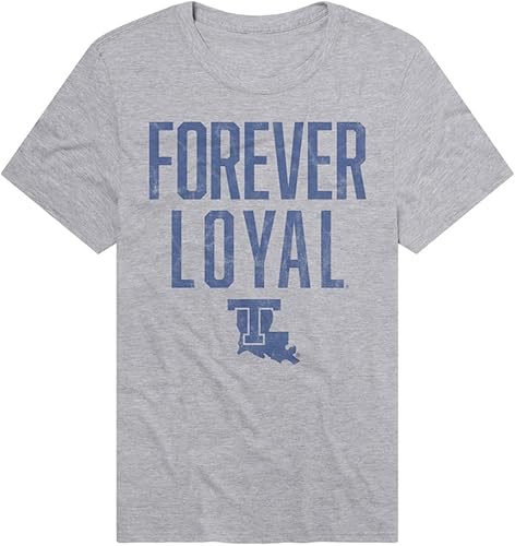 Campus Lab Official NCAA Distressed Spirit Phrase Collegiate Classic Ring-Spun T-Shirt Unisex for Men & Women Collection