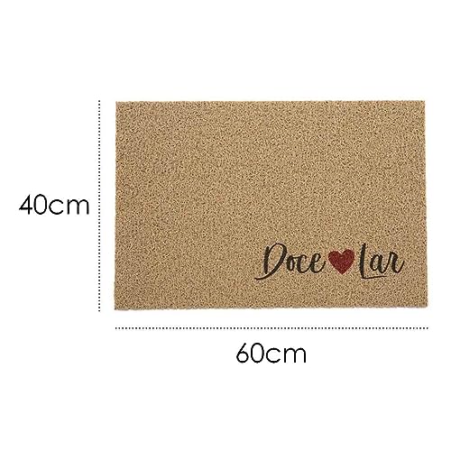 Capacho Vinil Super Print Doce Lar 40cmx60cm Kapazi
