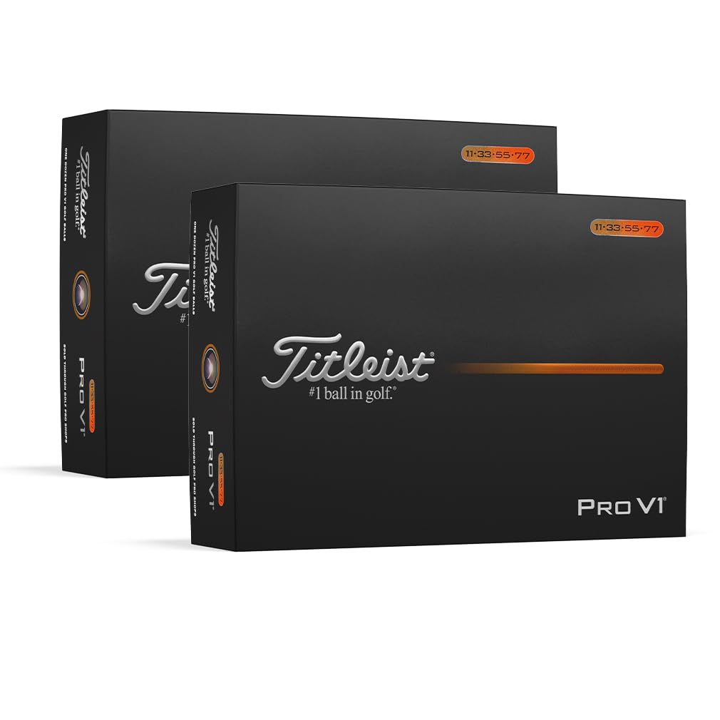 新品未使用品　タイトリストPro V1 プロV1 2ダースセット2025年 Titleist タイトリスト PROV1 プロV1 2ダースセット販売 2025年