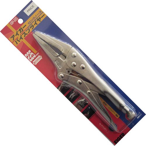 Pince étau à bec long Eiger Tool EBS-225 pour débloquer les vis inaccessibles - 2