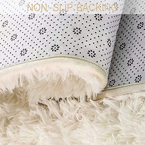 Tapis de salon beige moderne 120x160 confortable pour chambre