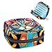 RODAILYCAY Tampons Collect Bags for Women Girls, Sanitary Napkin Storage Disposal Pouch, Lightweight Menstrual Cup Bag Cat Pattern