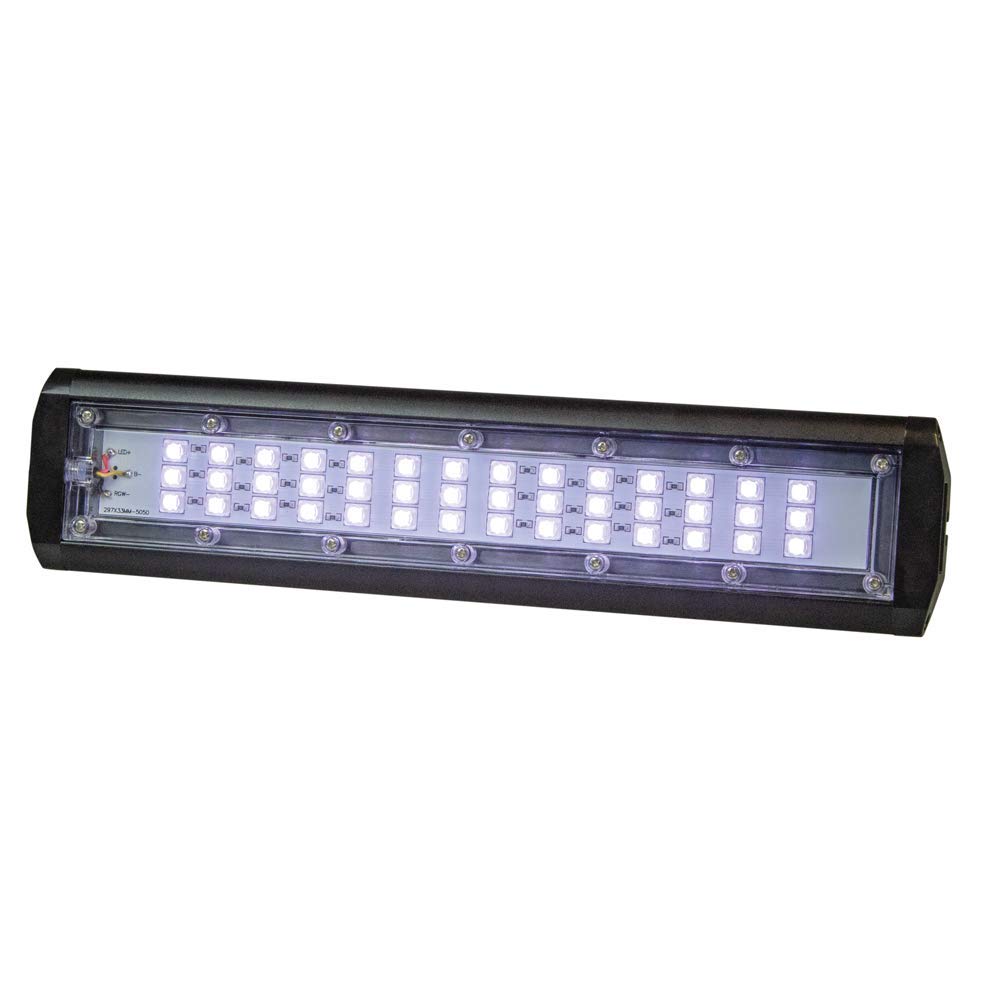 Dupla Nano Lux LED Aquarienlampe für kleine Aquarien Taglicht, Nachtlicht, Dimmer, 5.100 Kelvin. Deutsche Gebrauchsanweisung. 20W, Kabellänge LED-Modul: 210 cm Kabellänge Netzteil : 120 cm