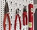 Element System Peg Board Tool Holder Set, White (28-Piece)