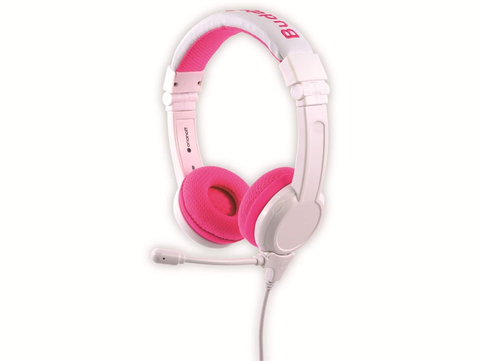 Sponsored Ad – BuddyPhones SCHOOL PLUS - Volume-Safe Audio Headset for Kids, Foldable, Adjustable, w/Detachable 3.5mm Jack & High-Performance Beam Microphone, Perfect for Home/On-line Study, Super Durable - Pink