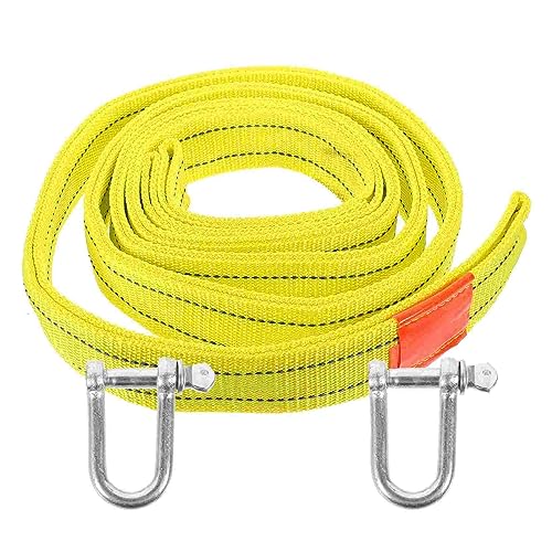 Cable sintético con gancho para remolque de coches averiados en carretera