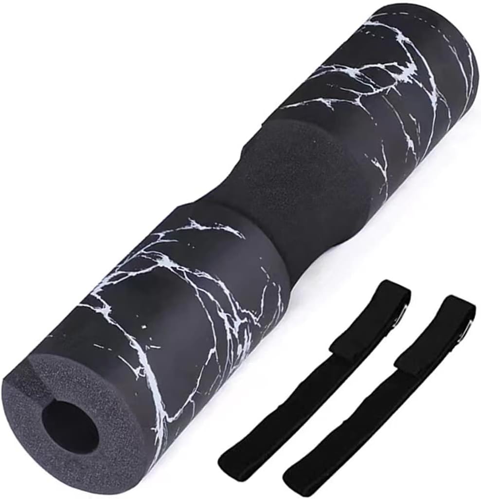 Jdiano Barbell Pad for Hip Thrust Squat Bar Pad Foam Barbell Pad for Weight Bar Cushion Fit Standard and Olympic Bars