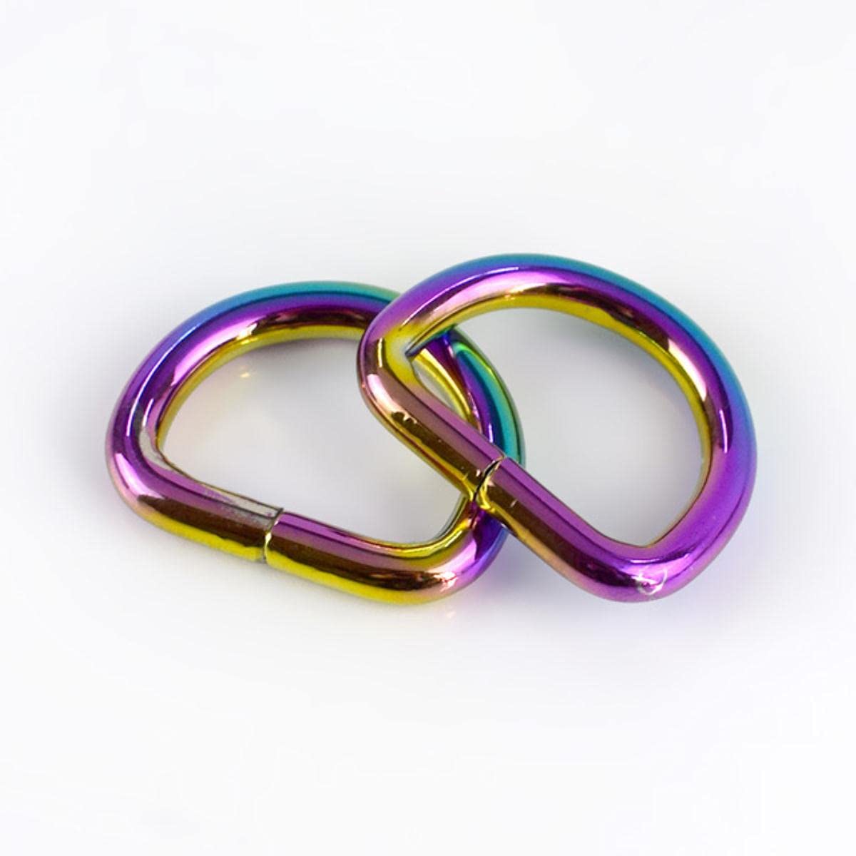 D-Ring-Schnallen aus Metall, 13–50 mm, Gurtband, Gürtel, Rucksack, Tasche, Haken, Kleiderkragen, DIY, Lederhandwerk, Zubehör, 38 mm, Farbe