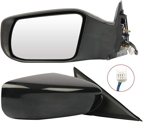 Miniatura 10 de SCITOO Espejo retrovisor lateral del pasajero apto para Honda para CR-V 2012 2013 2014 2015 2016 Power negro derecho exterior espejo exterior