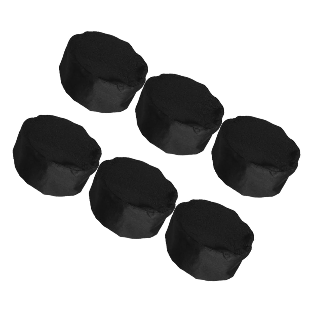 CALLARON 6piezas Gorros de Chef Unidades Gorro de Cocinero Parte Superior de Malla Transpirable Ajustable para Cocina Cafetería Servicio de Catering para Personal de Restaurante Adultos