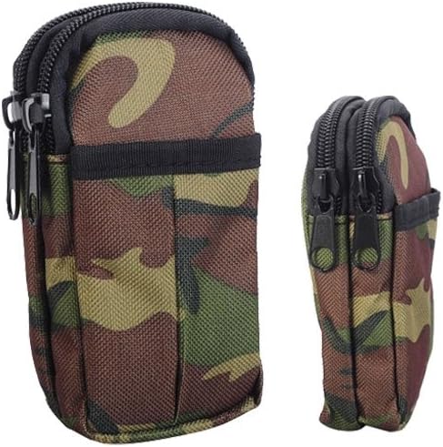 Metro Shop Waterproof Camouflage Zippers Two Bags Cell Phone Case Outdoor Accessory