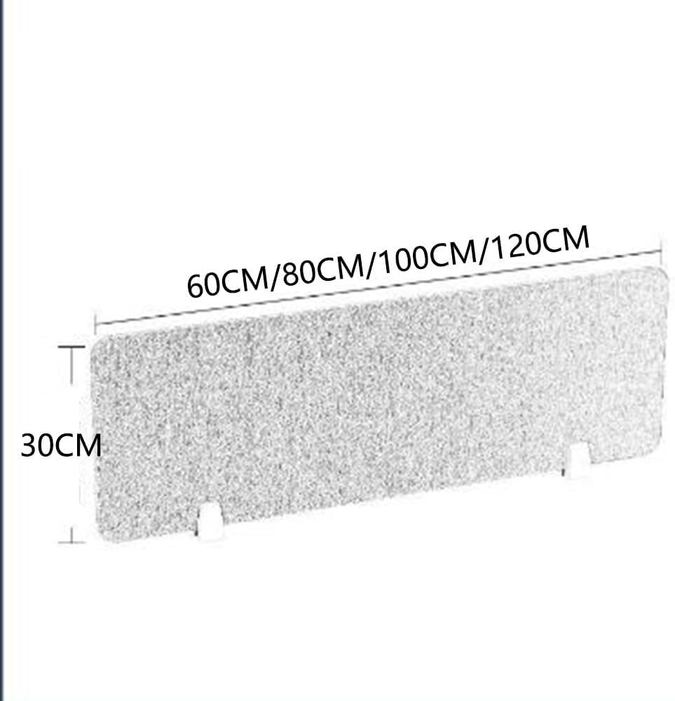 Cloison de séparation de Bureau Bleu Marine - Panneau Acoustique 30 x 120 cm, cloison insonorisée pour Bureau et Salle de Classe, réduction du Bruit, indépendante