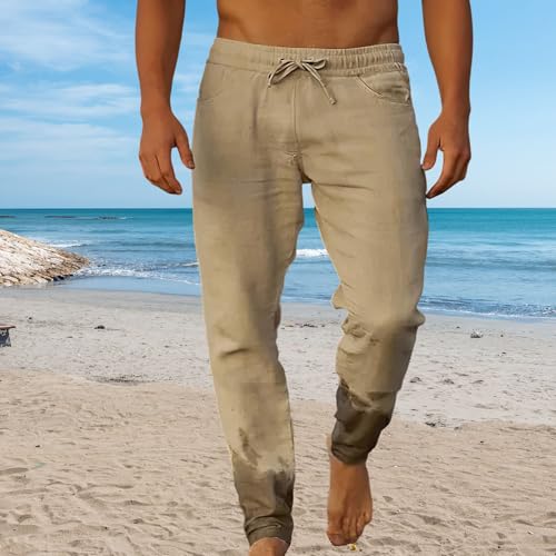 Pantalon de yoga en lin de qualité supérieure homme - 3