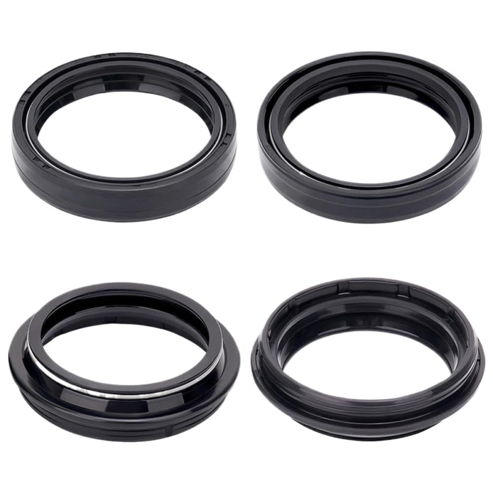 Kit d'huile et de joint d'amortisseur de fourche avant de moto - 43x52,9x9,5 mm compatible avec les modèles 1190 RC8R, 200, 300, 390, 390 RC, 690, 85 SX, TC85(Oil and Dust Seal)