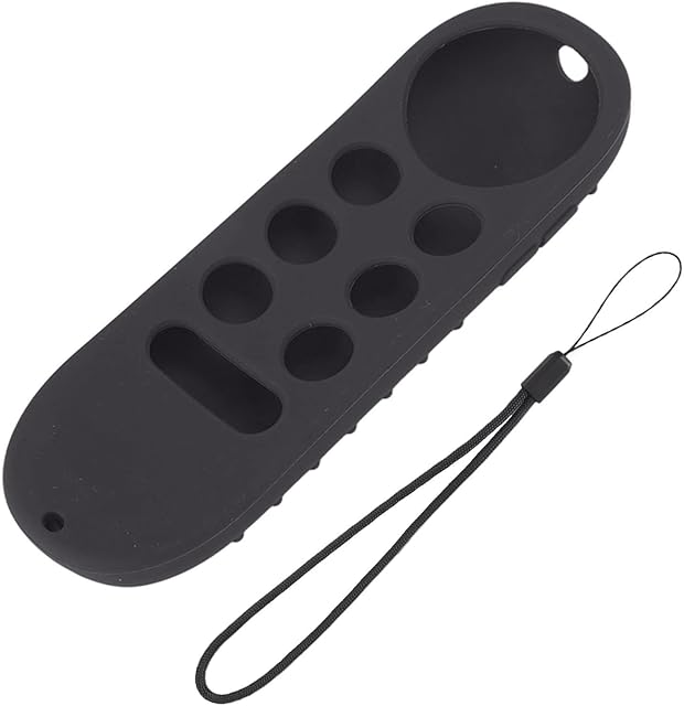 Pokrowiec Ochronny na Pilota, Futerał Silikonowy Pokrowiec Ochronny Pasujący do Chromecasta z Pilotem Google TV(Szary)