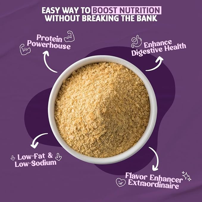 Country Life Nutritional Yeast Flakes with B-12, Fortified, Vegan, High Protein, Bulk Box, 10 lb