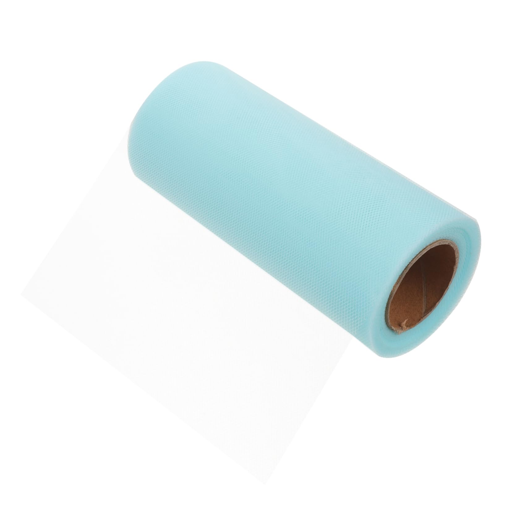 ULDIGI 1 Roll Mesh Roll Wedding Decorations for Ceremony Wedding Ribbon Decorative Wedding Tulle Arch for Wedding Decor for Table Rose Arch Floral Curtain Table Decor Polyester White