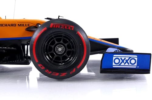 Miniatura 6 de Minichamps 530213404 Mclaren F1 Team MCL35M-Lando Norris-Pole Position Russian GP 2021 - Coche coleccionable en miniatura, multicolor