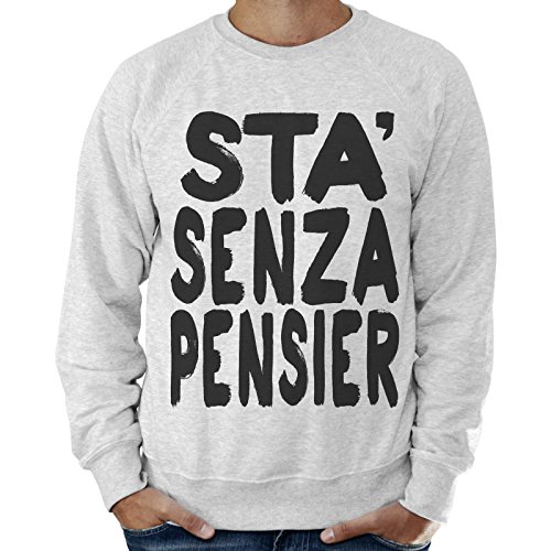 Thedifferent Felpa Leggera Uomo Frase Gomorra Sta