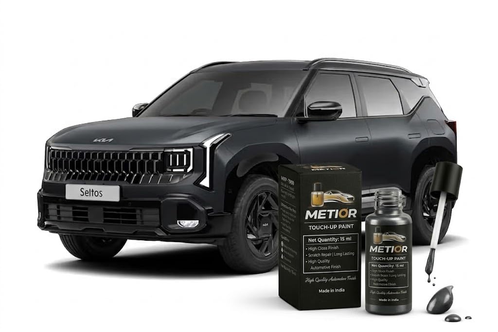 KIA Seltos Matte Graphite (K2G) Touch Up Paint Pen | OEM Factory Color Match | Premium Scratch Remover | Quick Dry Finish | Stone Chip & Minor Damage Repair | DIY Automotive Touch Up | 18ml | Matte Graphite (K2G)-image-44