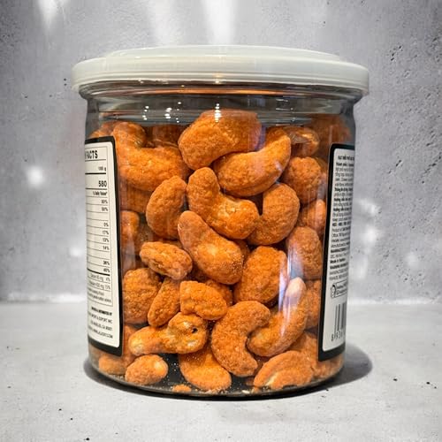 Image of 1 Pack - Cashew Nuts - Hat Dieu Vi Muoi Pho Mai - 6 Oz per Can