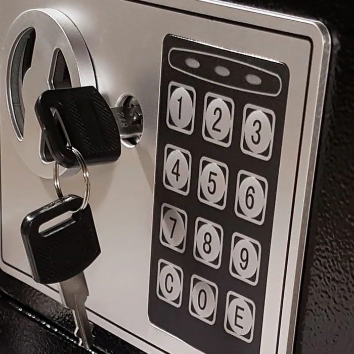 Floordirekt Safemaxx Kluis met sleutel, 16 liter, elektronische