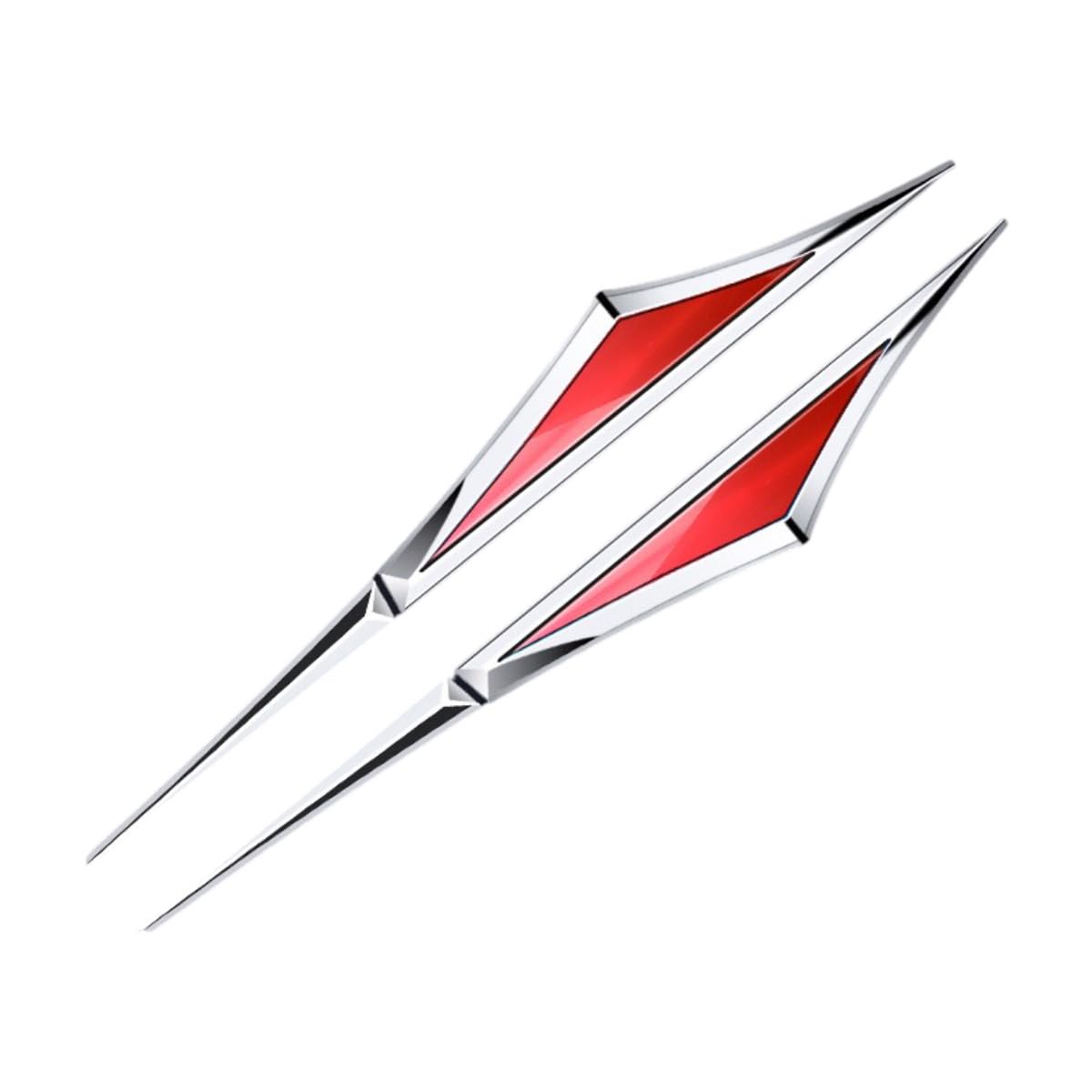 2 Pcs Automotive Blade Fender Side Emblem for Chevrolet Onix Turbo 2025,3D Stereo Metal Stickers Sports Unique Appearance Fashion Personality Cool Eye Catching Vehicle Body Decoration