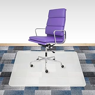 Chair Mat for Carpet Floor, 90*120cm / 36*48 Office Chair Carpet Protector Floor Protectors for Home Office
