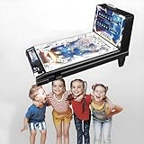 Flipper rétro, un jeu de flipper de table au style vintage ; il propose divers effets sonores et lumineux, et est équipé d'un tableau de score électronique