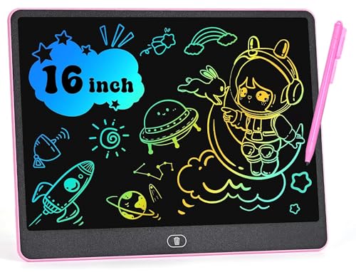Tavoletta Grafica LCD Scrittura 16 Pollici, Tavoletta Grafica Bambini Elettronica Digitale da...