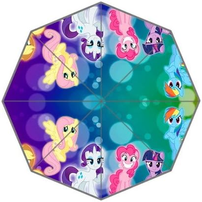 Cartoon My Little Pony Custom Foldable Umbrella 01