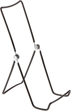 GIBSON HOLDERS 6AC Adjustable Black Wire Display Easel, 3.5" W x 4.5" D x 9.25" H, Pack of 6